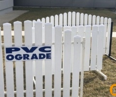 PVC ograda