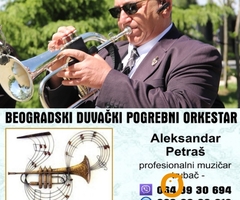 Solo truba,violina,hor ili orkestar za sahrane pogrebe