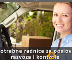 Potrebne radnice za poslove razvoza i kontrole