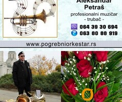 Solo truba,violina,hor ili orkestar za sahrane pogrebe